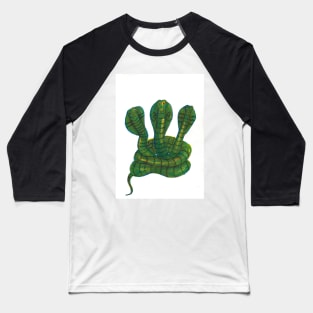 Three Headed Cobra Baseball T-Shirt